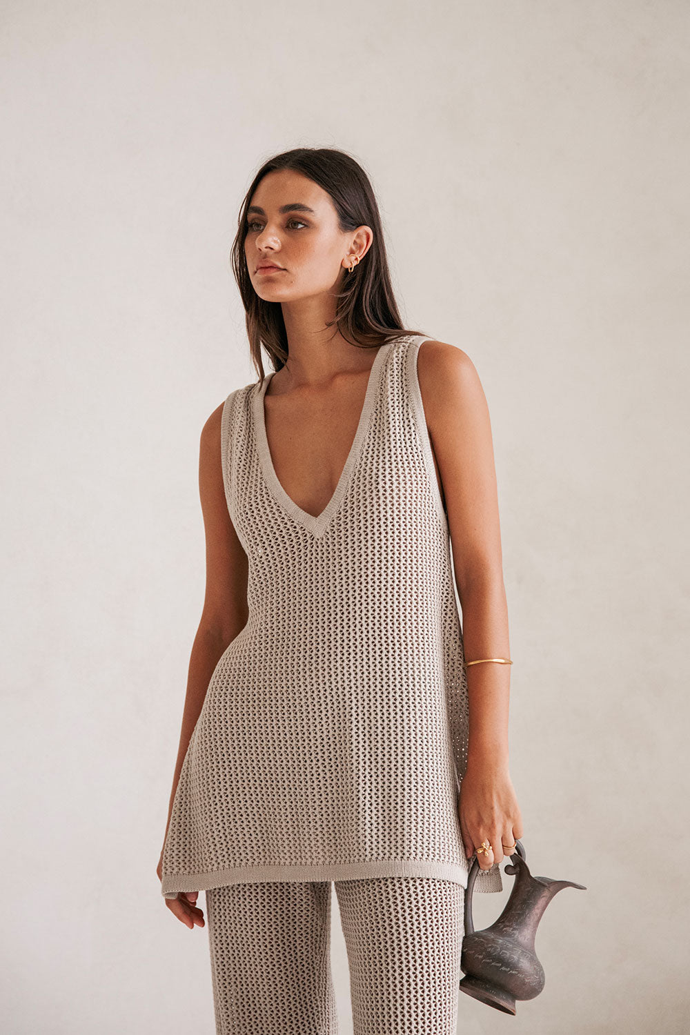 Resort-Style Ailish Women's Knit Top