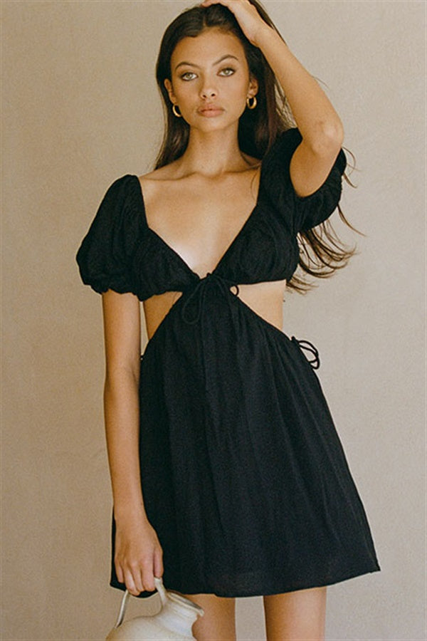 Black Sabo Exclusive Eilish Women's Dress - A Chic and Fashionable Choice