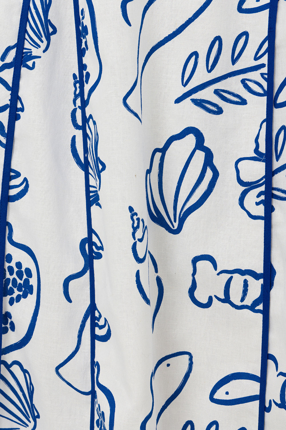 Women's Eliska Shoreline Print Midi Dress