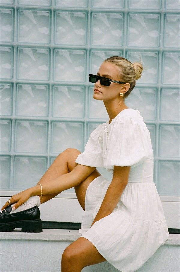 Exclusive White Santana Dress - A Unique Fashion Piece