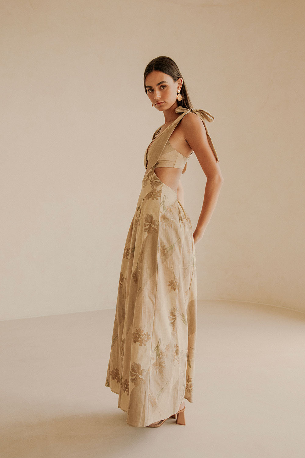 Unique Sample of Maivie Tawny Bloom Women's Dress