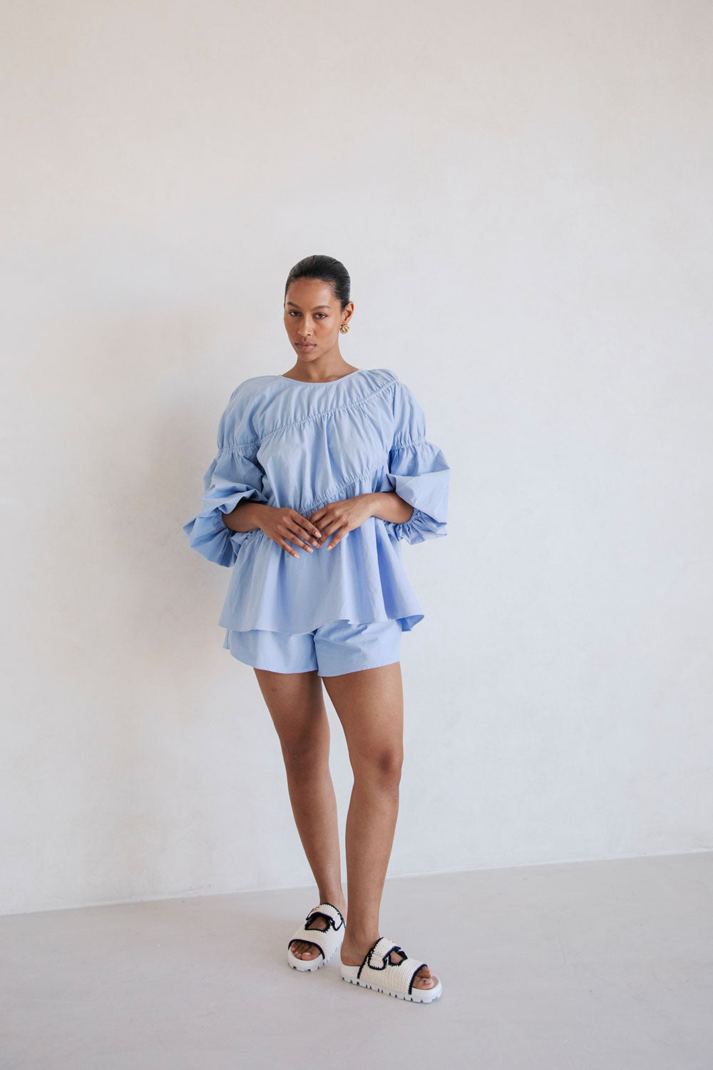 Stylish Blue Akel Shorts - Unique Sample Piece