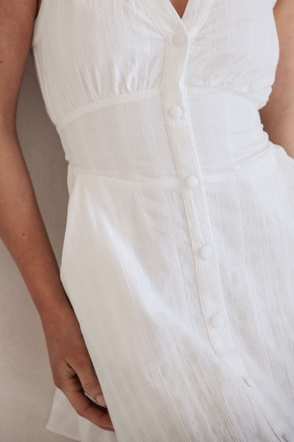 Exclusive White Shaelagh Dress - A Unique Sample Piece