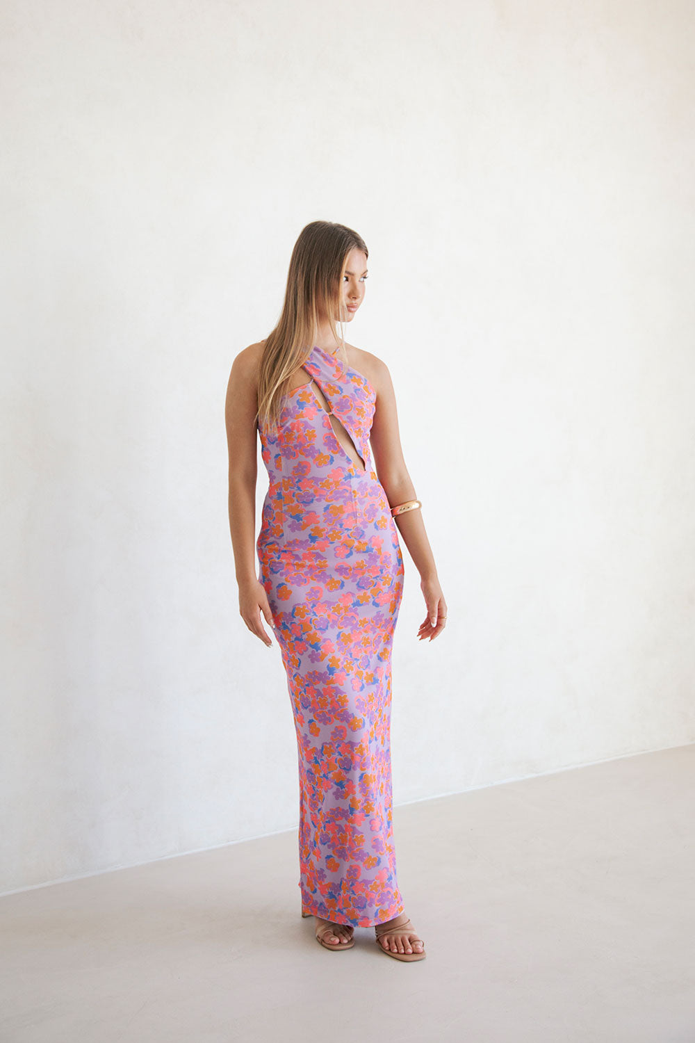 Exclusive Tranquillo Print Maxi Dress for Special Occasions