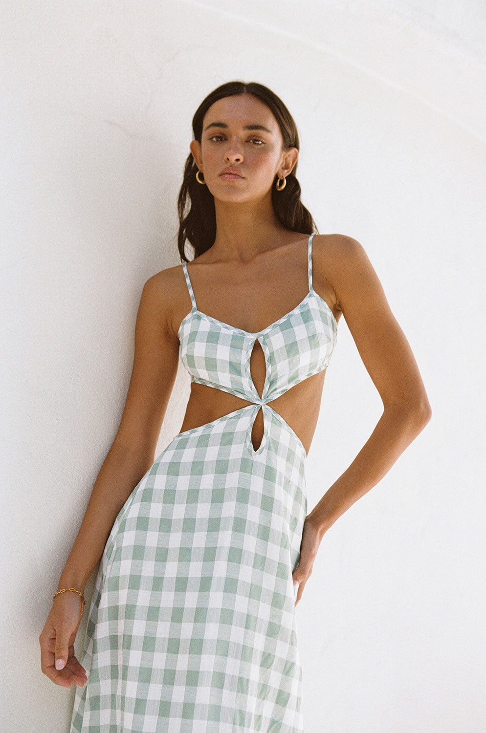 Unique Sunny Cutout Sample Dress with a Special Touch