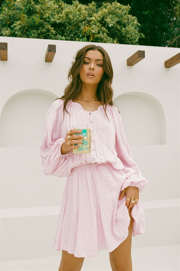 Unique Emmie Sample Dress with a Faint Mark