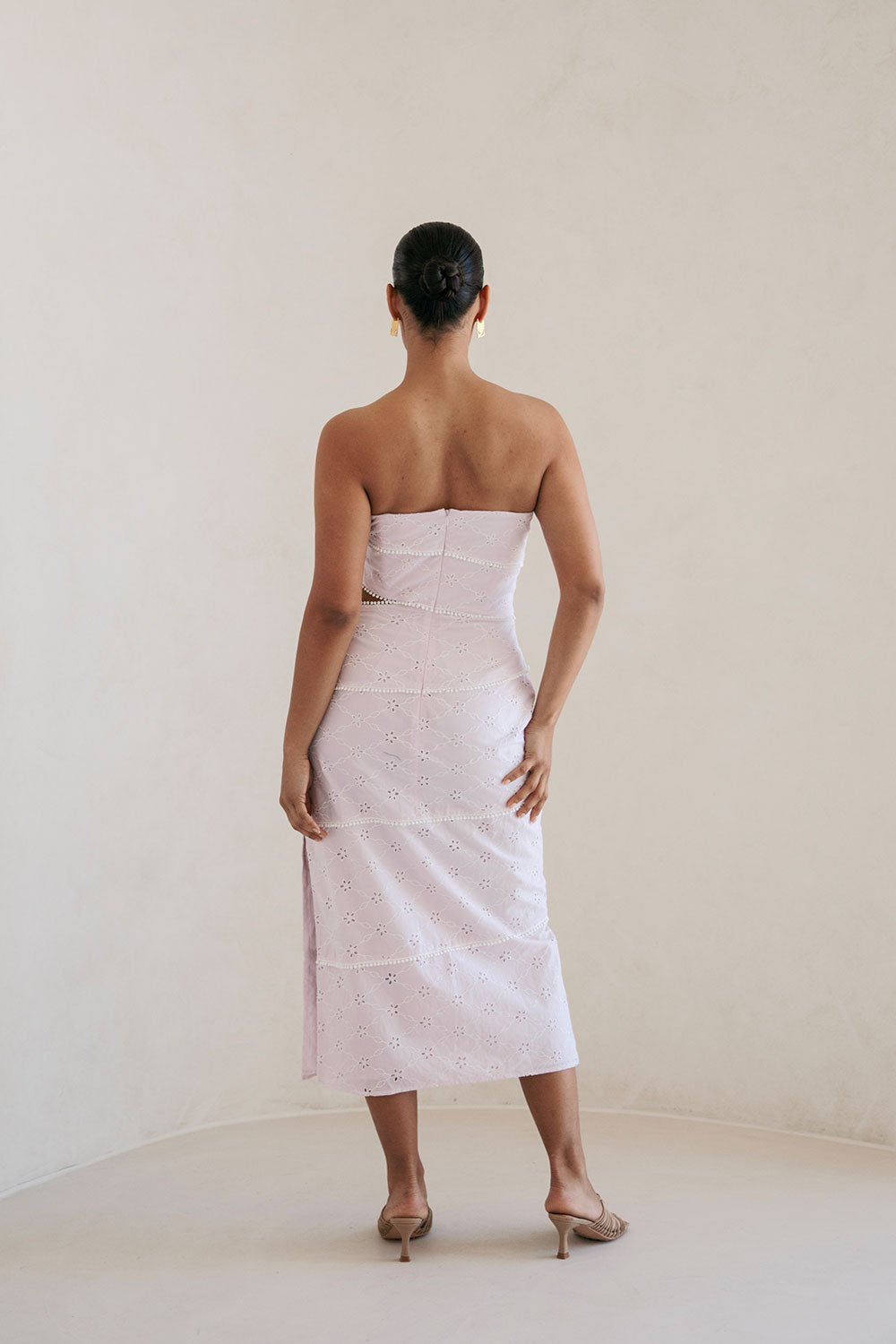 Unique Aylin Midi Dress Sample with Minor Marks