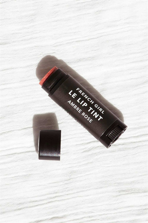 French Girl Luxury Le Lip Tint in the Alluring Shade of Ambre Rose for All-Day Wear
