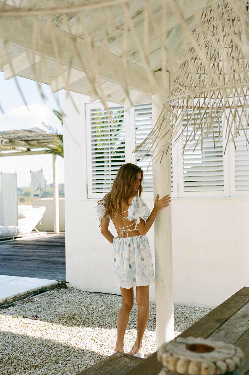 Exclusive XS Backless James Sample Dress