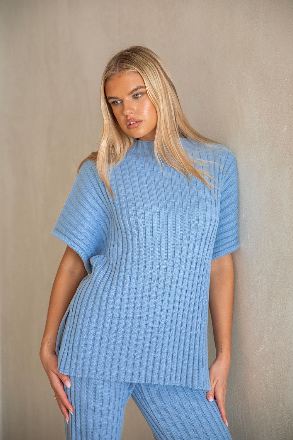 Unique Celine Blue Women's Top - Sample Edition