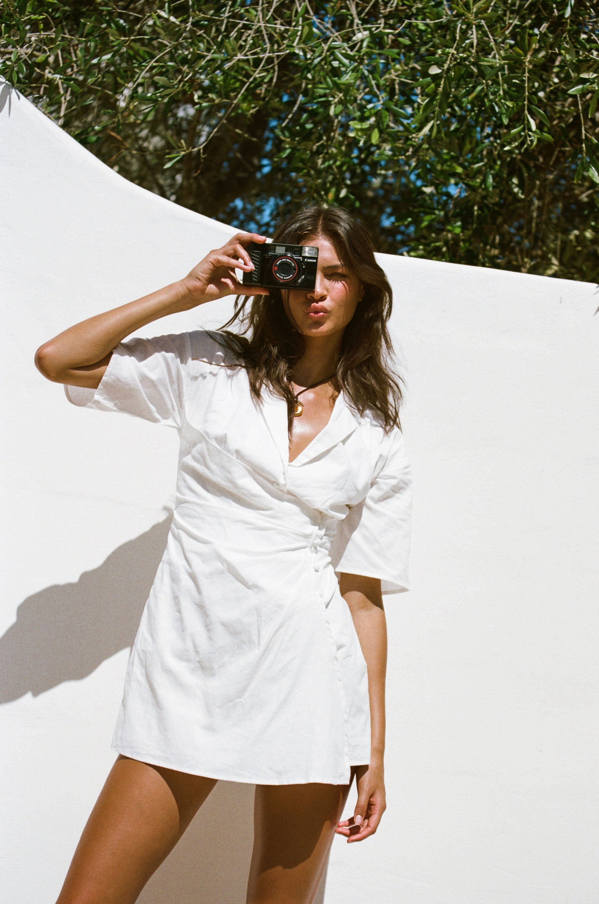 Unique Teodora Wrap Dress - A One - of - a - Kind Fashion Piece
