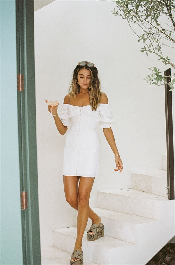 Unique Sabo Skirt Sample - Blanca Women's Dress