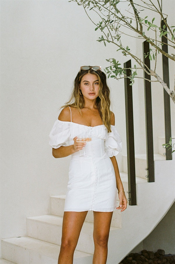 Unique Sabo Skirt Sample - Blanca Women's Dress