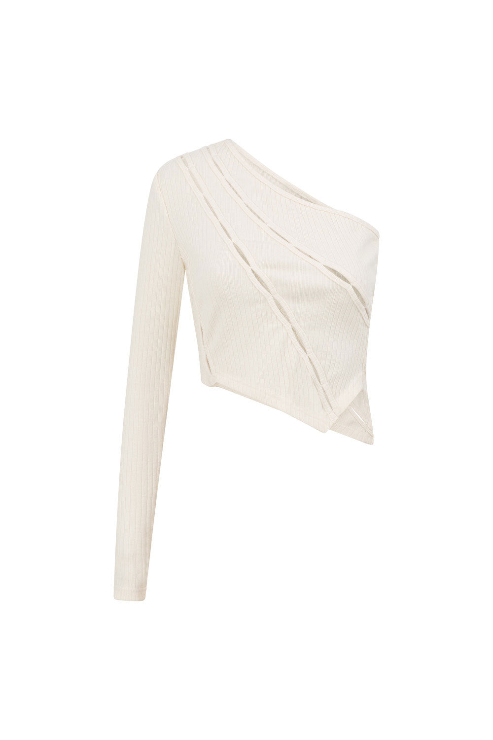 Sample Layla Cream-colored Women's Top