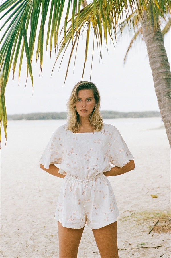 Unique Sample of Xali Linen Playsuit for Fashion Lovers