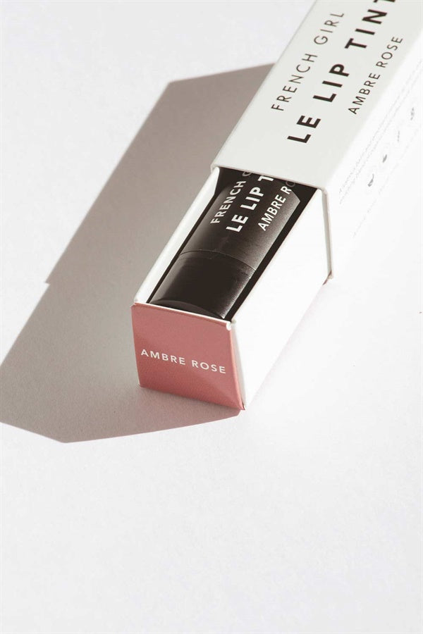 French Girl Luxury Le Lip Tint in the Alluring Shade of Ambre Rose for All-Day Wear
