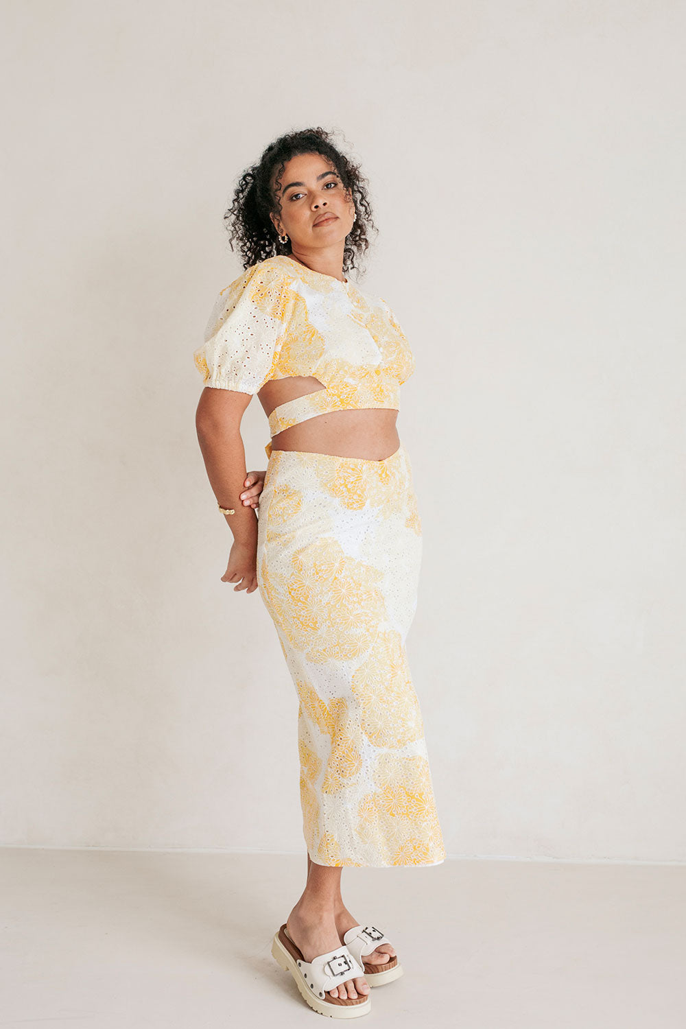 Unique Avani Solstice Midi Skirt - One - of - a - Kind Sample