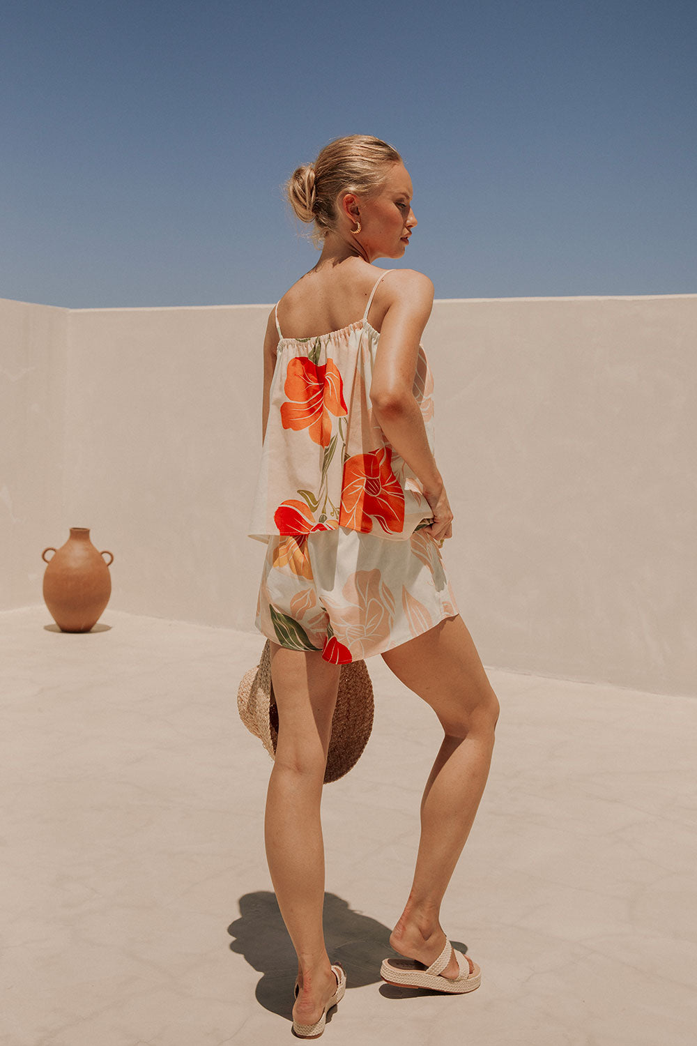 Stylish Jetta Top with Exclusive Petal Scarf Print for Fashionable Wear