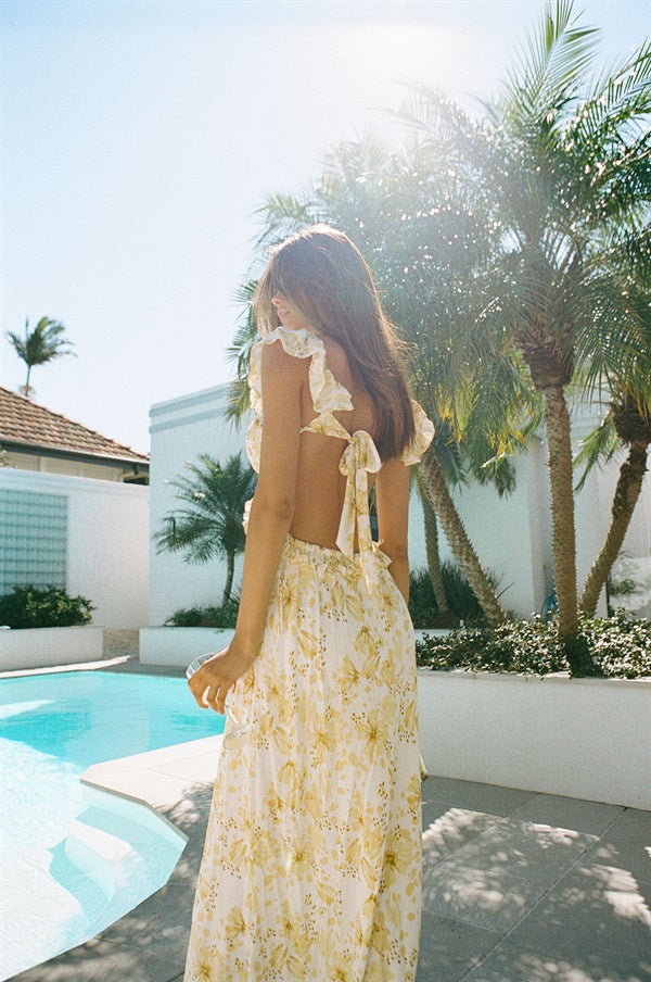 Exclusive Sabo Skirt Archa Maxi Dress - One-of-a-Kind Sample for XS Size