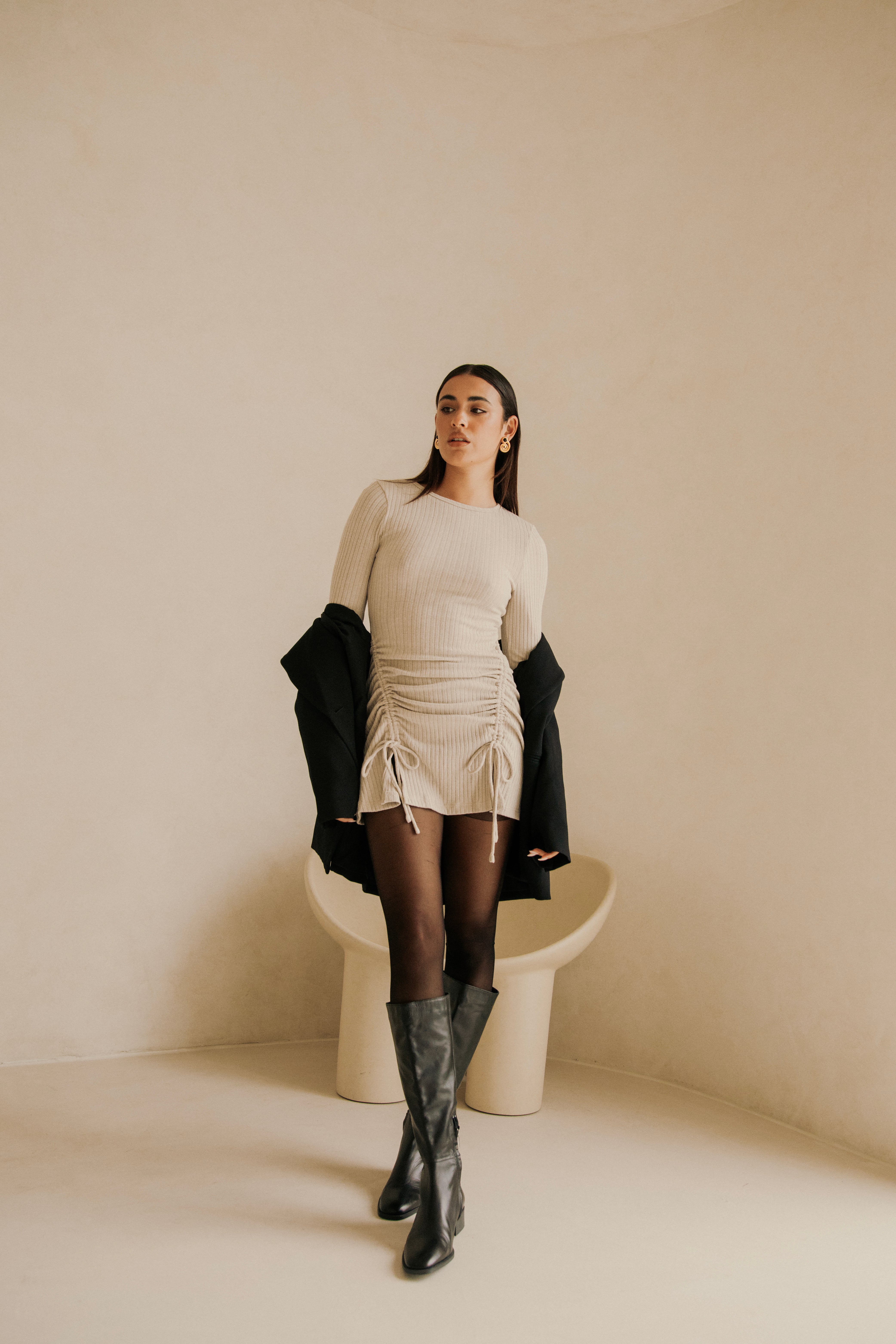 Sabo's Exclusively Designed Kalani Season - Transitioning Mini Dress