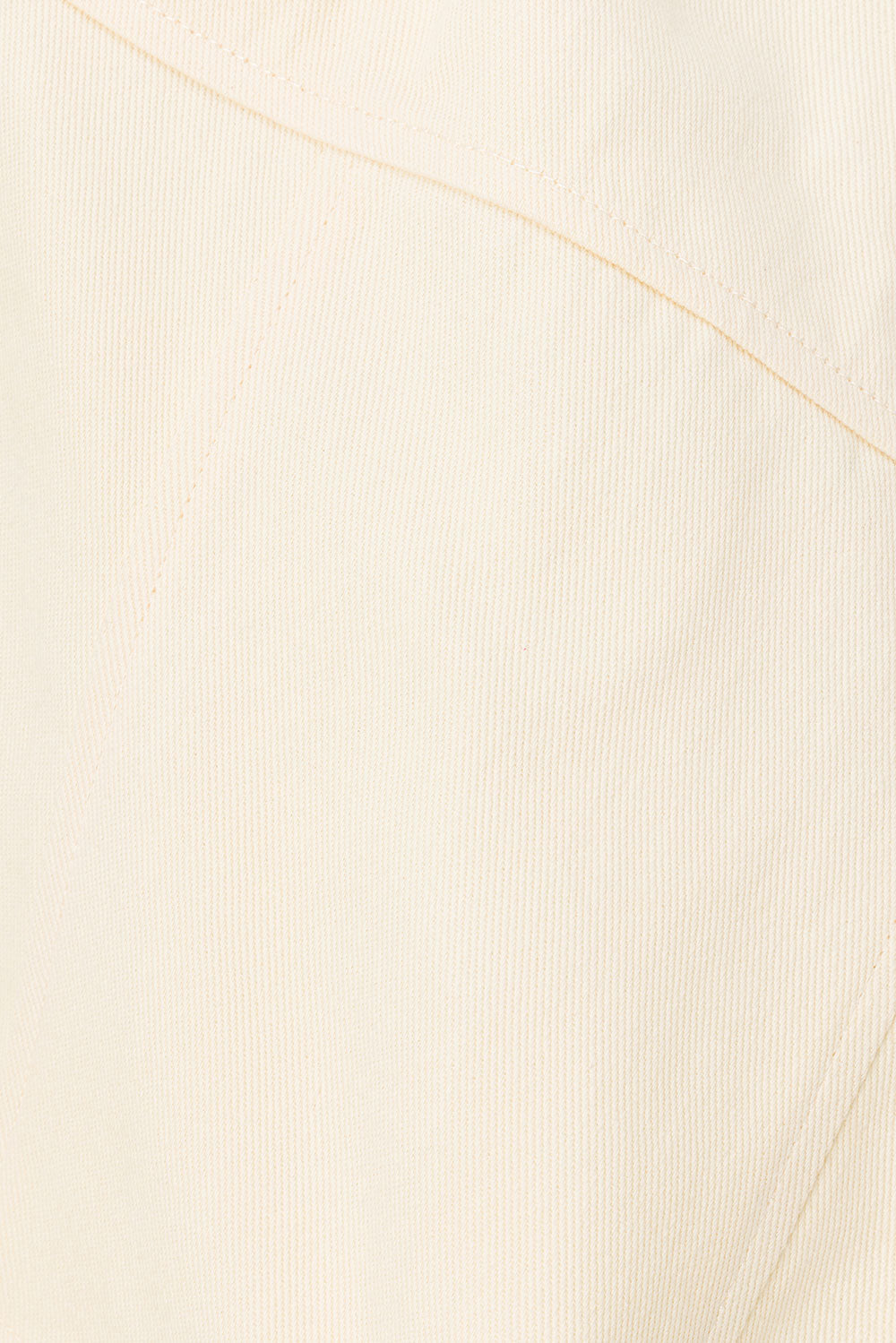 Cream Natural Cotton Denim Strapless Zhara Top for Fashionable Girls