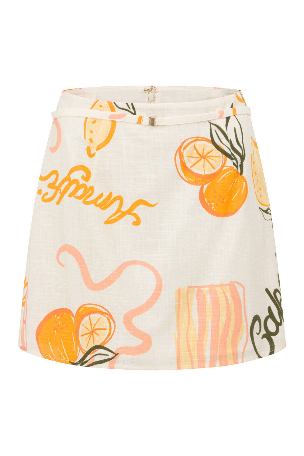 Exclusive Danica Amalfi Aperol - One - of - a - Kind XS Skirt Sample