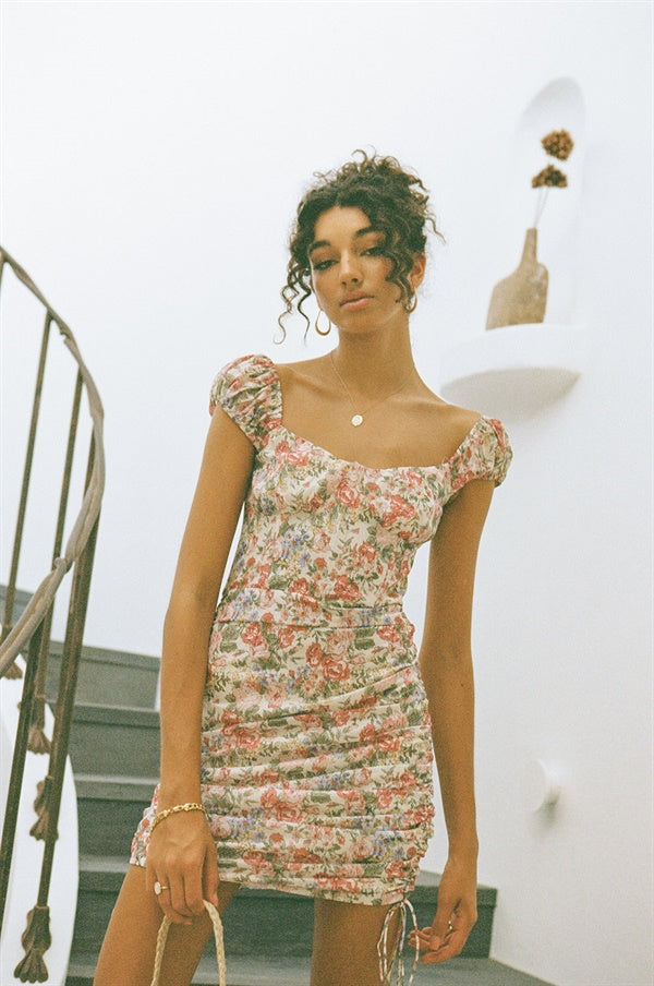 Unique Floral Rico Dress - One - of - a - Kind Sample