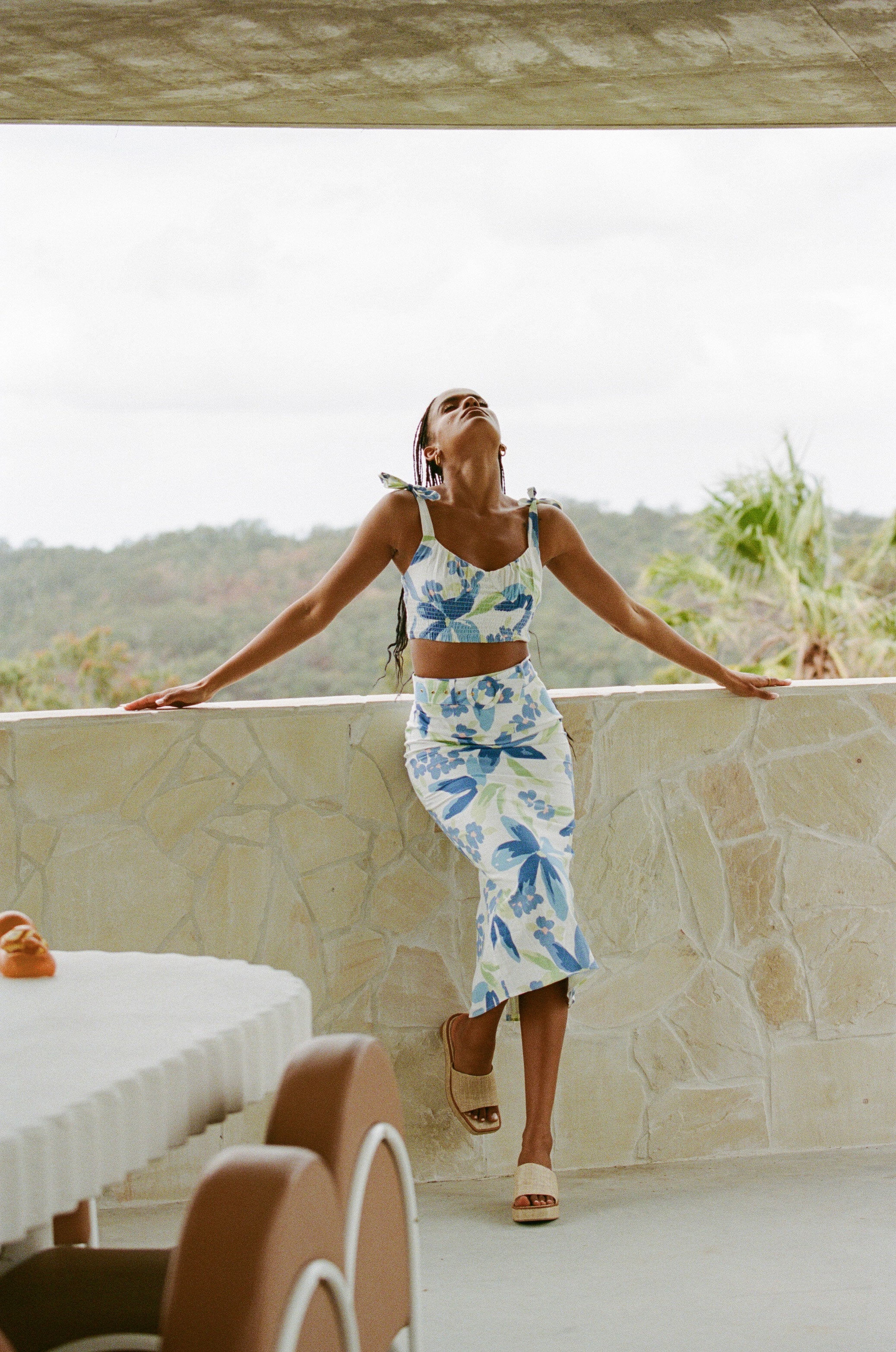 Unique Sample of Paradiso Women's Midi Skirt