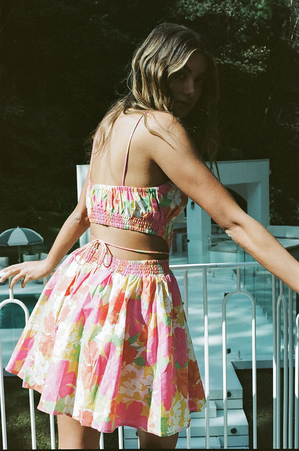 Exclusive Bianca Shirred Dress - Perfect XS Sample for You