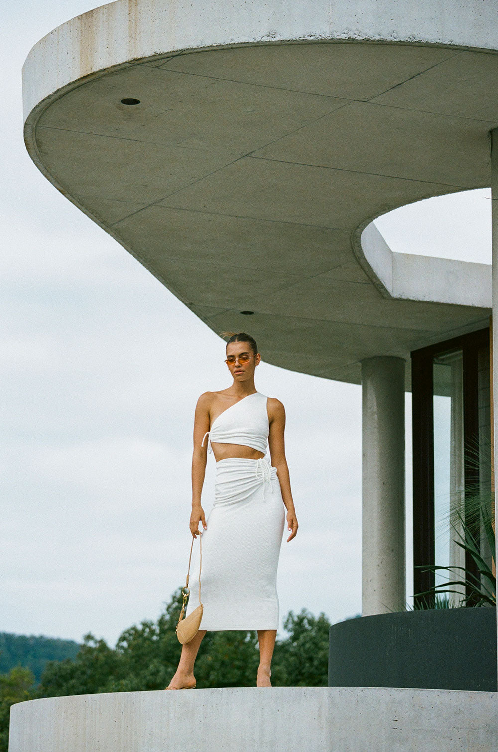 Unique Azaria Midi Dress - One - of - a - Kind Sample with a Distinctive Flair
