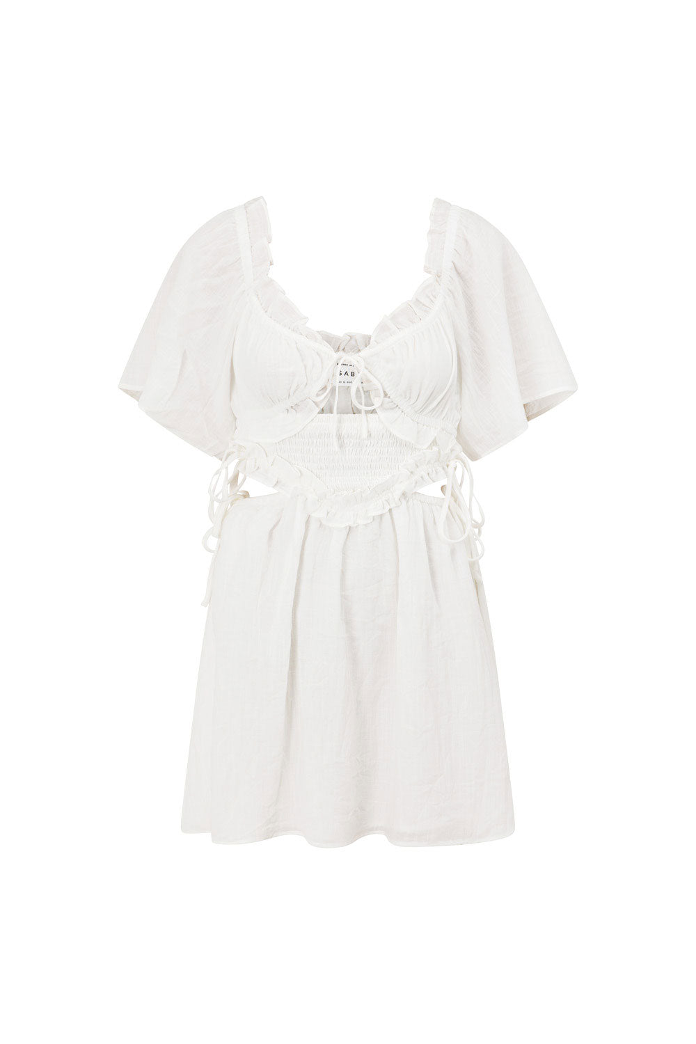 Unique Rica Frill Dress with a Small Flaw for Fashion Lovers