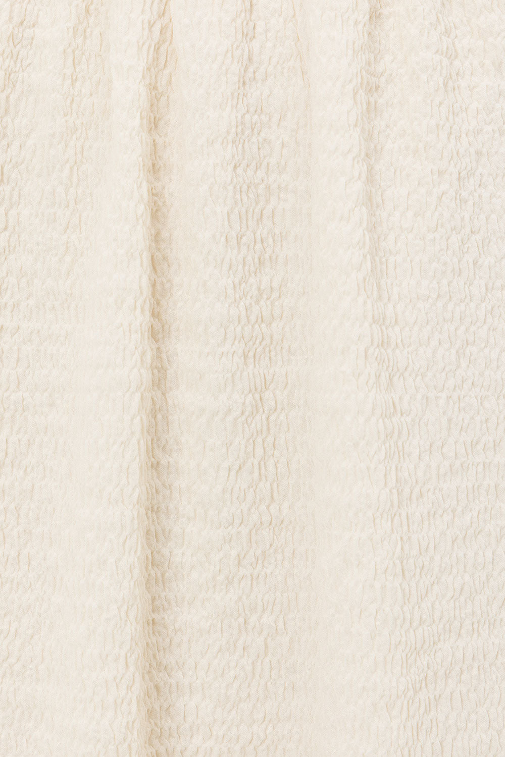 Cream Textured Crepe Bardot Dress for Bridal Events
