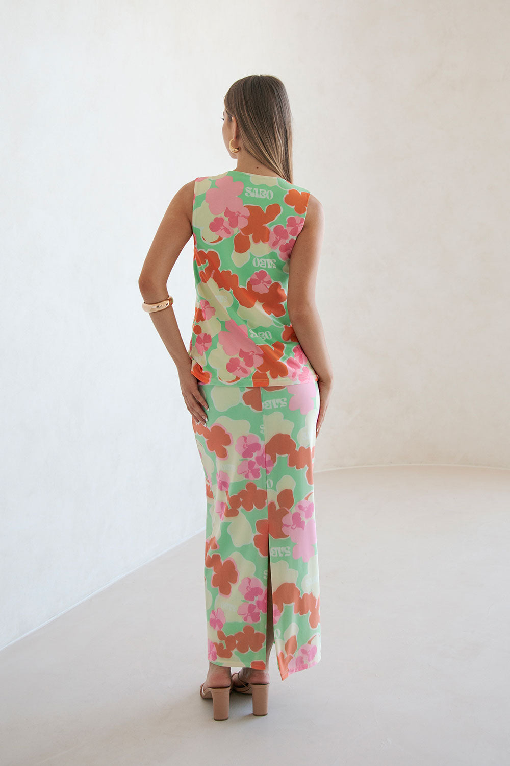 Charming Addie Top in Exclusive Misty Floral Print