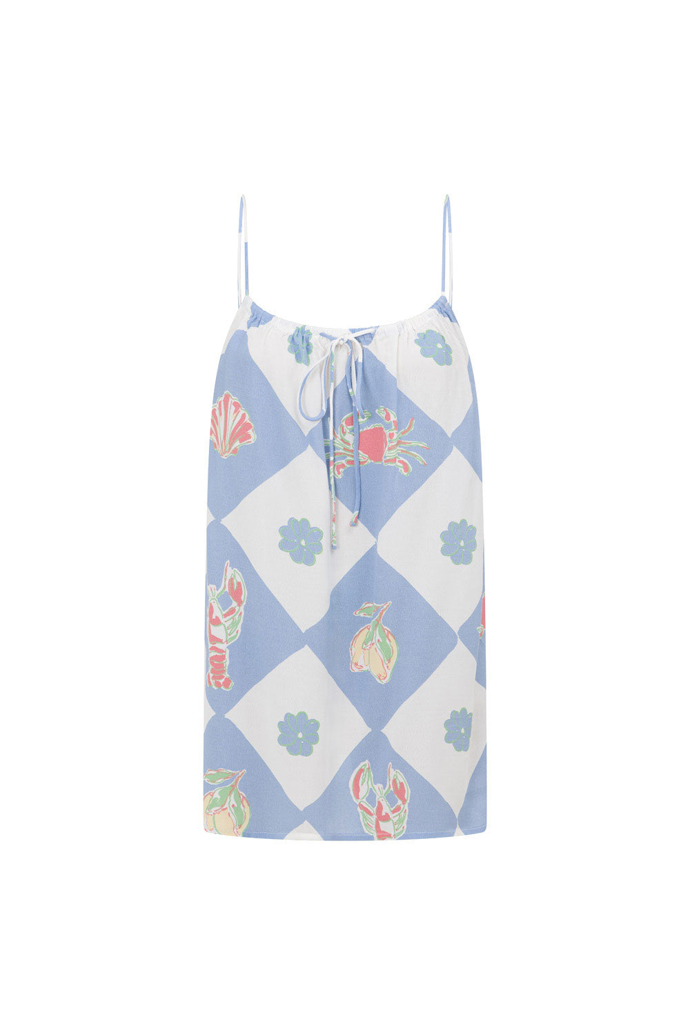 Sample Women's Alani Top in Oceano Style