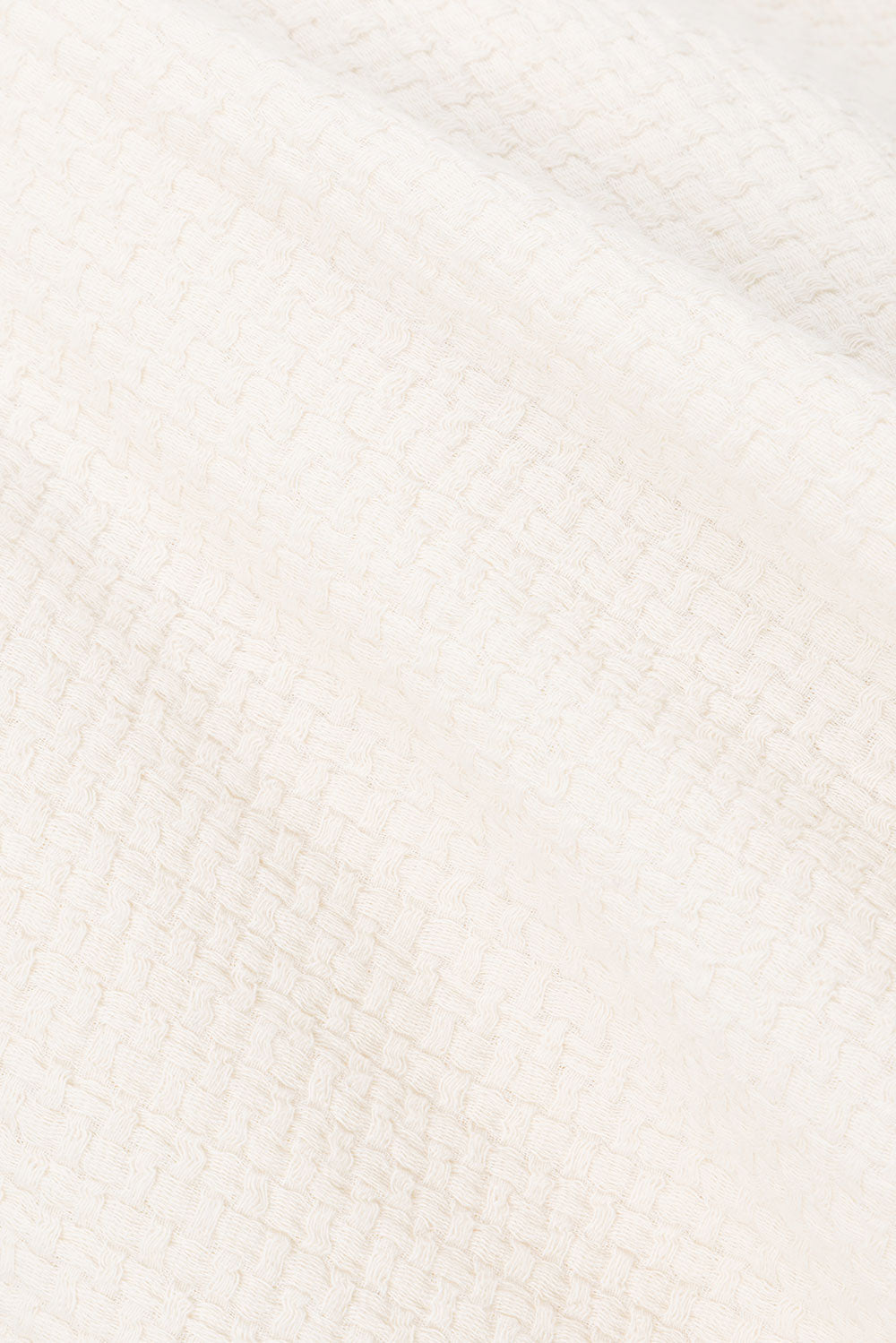 Stylish Cream-Colored Natural Textured Cotton Ciel Top for Easy Wear