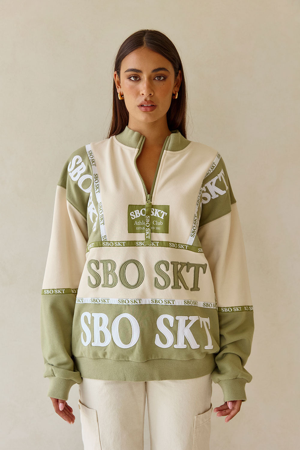 Exclusive Terry Fabric Berlin Style Sample Sweater