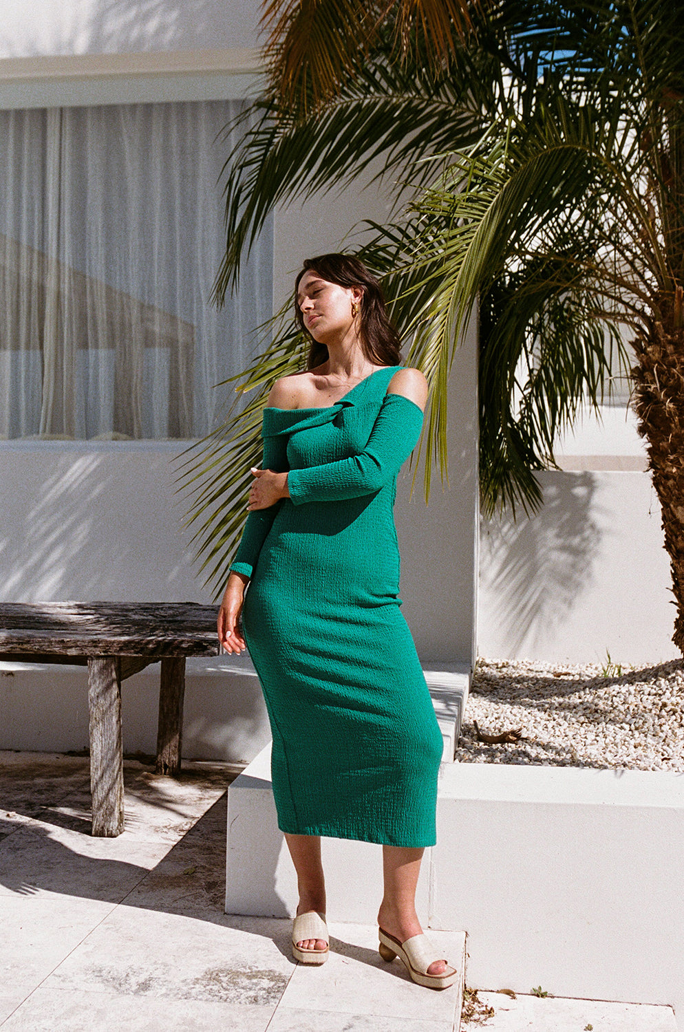 Exquisite Green Landyn Dress for Engagement or Wedding