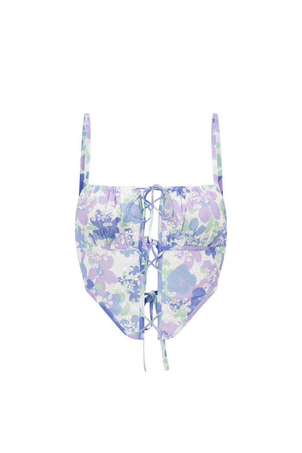 Sabo Exclusive Juniper Floral Print Robyn Corset Top for Women
