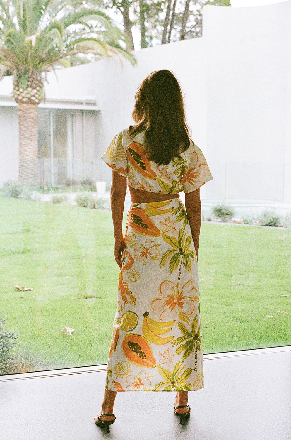 High - Quality Seaview Peachy Callisto Wrap Midi Skirt