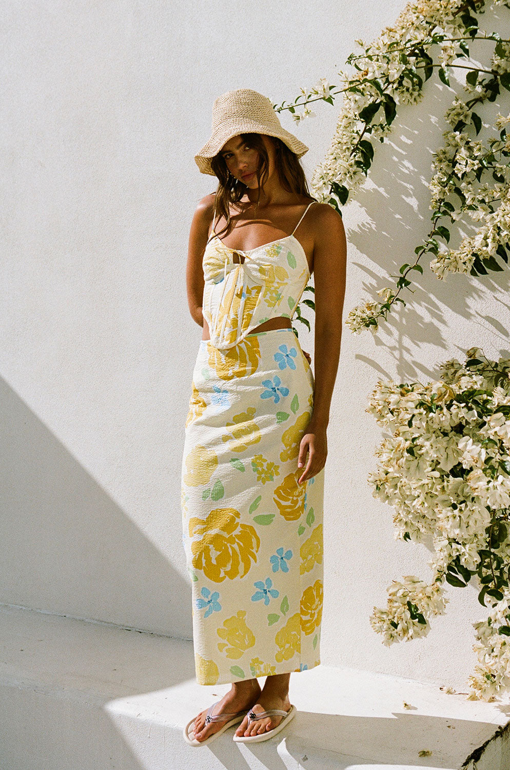 Unique Sample - Piazza Mid - length Skirt, 3cm Shorter