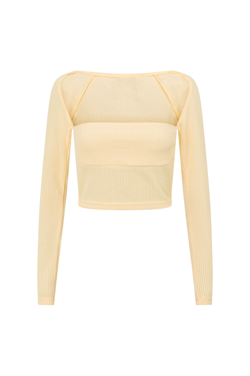 Sabo's Exclusive Echo Top in Buttery Yellow Shade