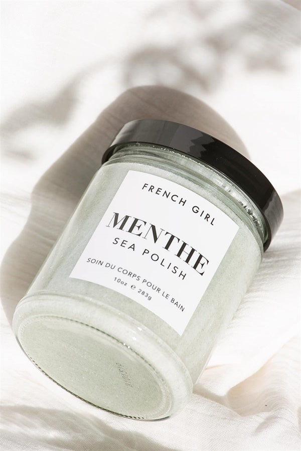 French Girl Mint Sea Body Polish for Nourishing and Exfoliating Skin