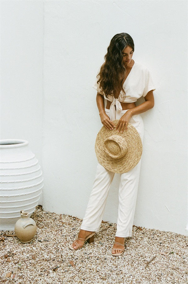 Exclusively Designed Dion Luxury Resort Casual Pants for Poolside Wear