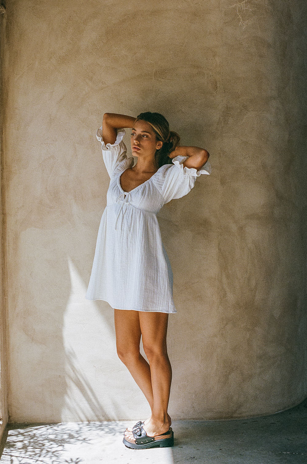Unique Kartia Sample Dress with Faint Pink Mark