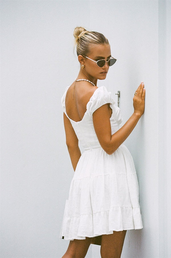 Exclusive Sabo-Designed Elara Women's Cotton Dress for Sunny Afternoons