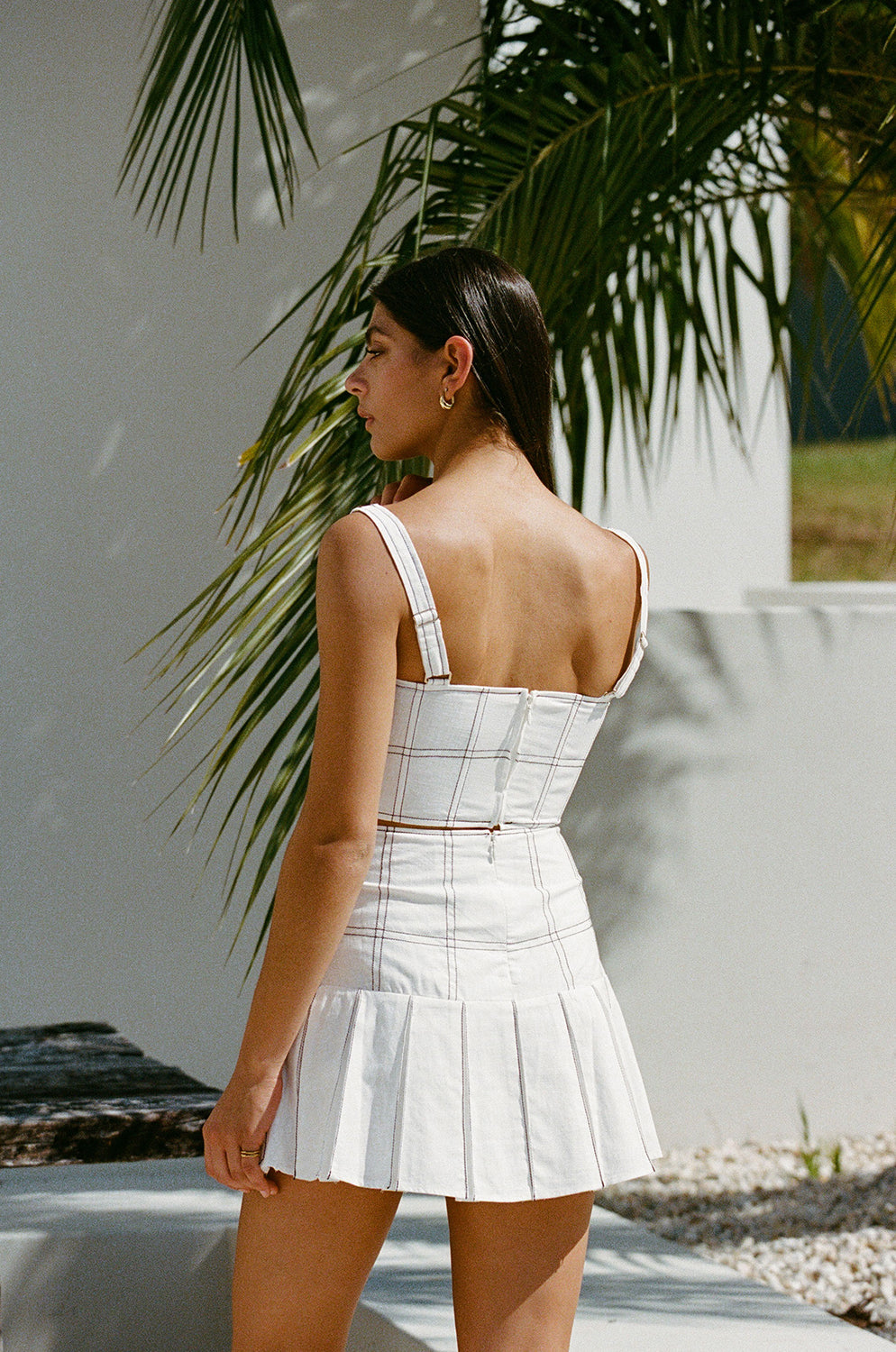 Exclusive Koralie White Women's Skirt - Sample Edition