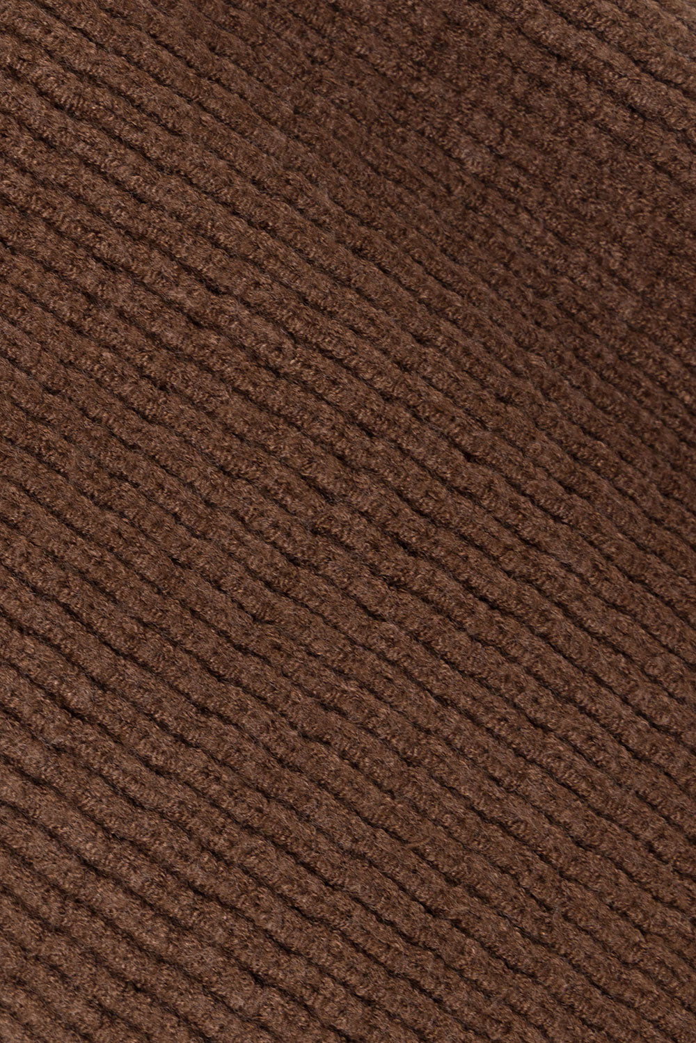 Chocolate Brown Light Knit Ellarose A-Line Maxi Skirt