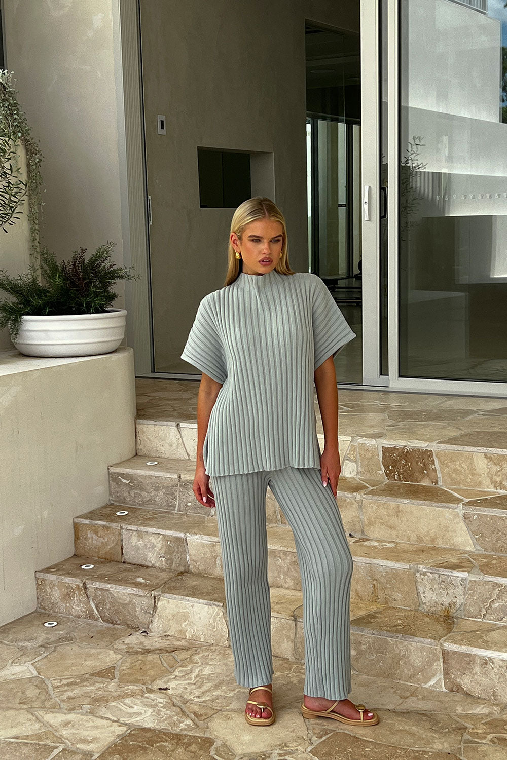 Grey Celine Style Women's Pants - A Sample Piece