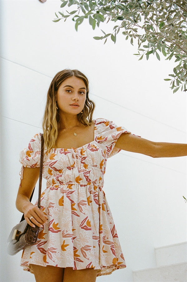 Exclusive Floral Havana Dress - Perfect for XS Size