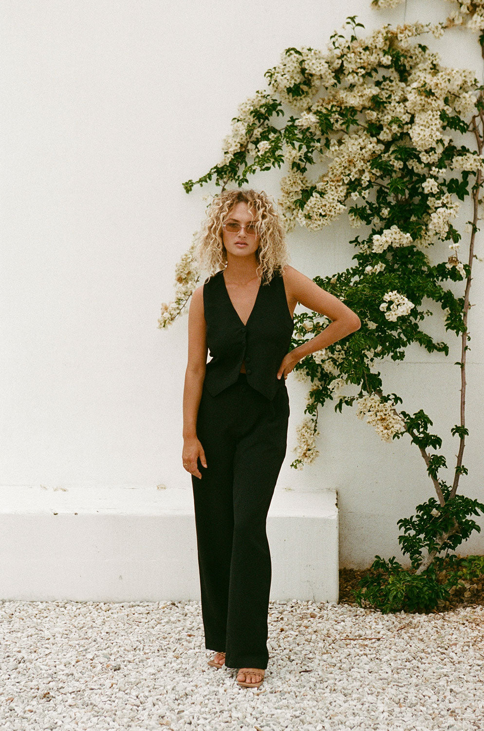 Black Luxury Remi Suiting Pants for Fashionable Outfits